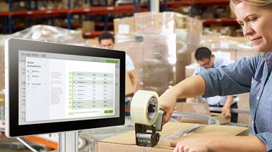 Optimizing Warehouse Operations by Using Advantech's UTC Series Touch Computers as Intelligent Warehouse Management Terminals